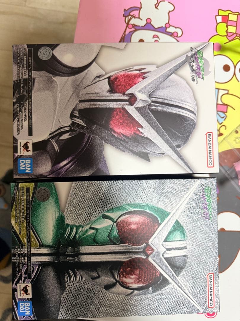 真骨彫　仮面ライダーW サイクロンジョーカー+ファングジョーカー S.H.Figuarts（真骨彫製法） 仮面ライダーW ファングジョーカー（風都