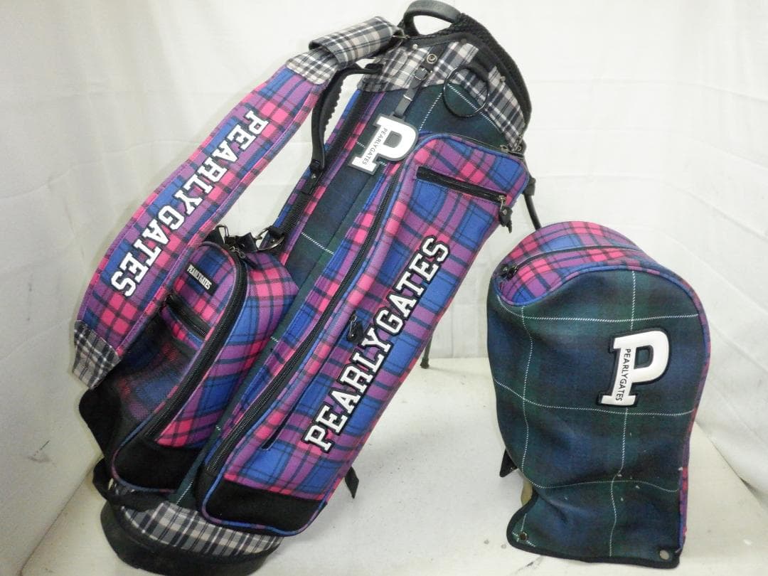PEARLY GATES★パーリーゲイツ★9.0型★スタンド★マルチチェック PEARLY GATES（パーリーゲイツ） ゴルフ 「PEARLY GATES」差込NICO