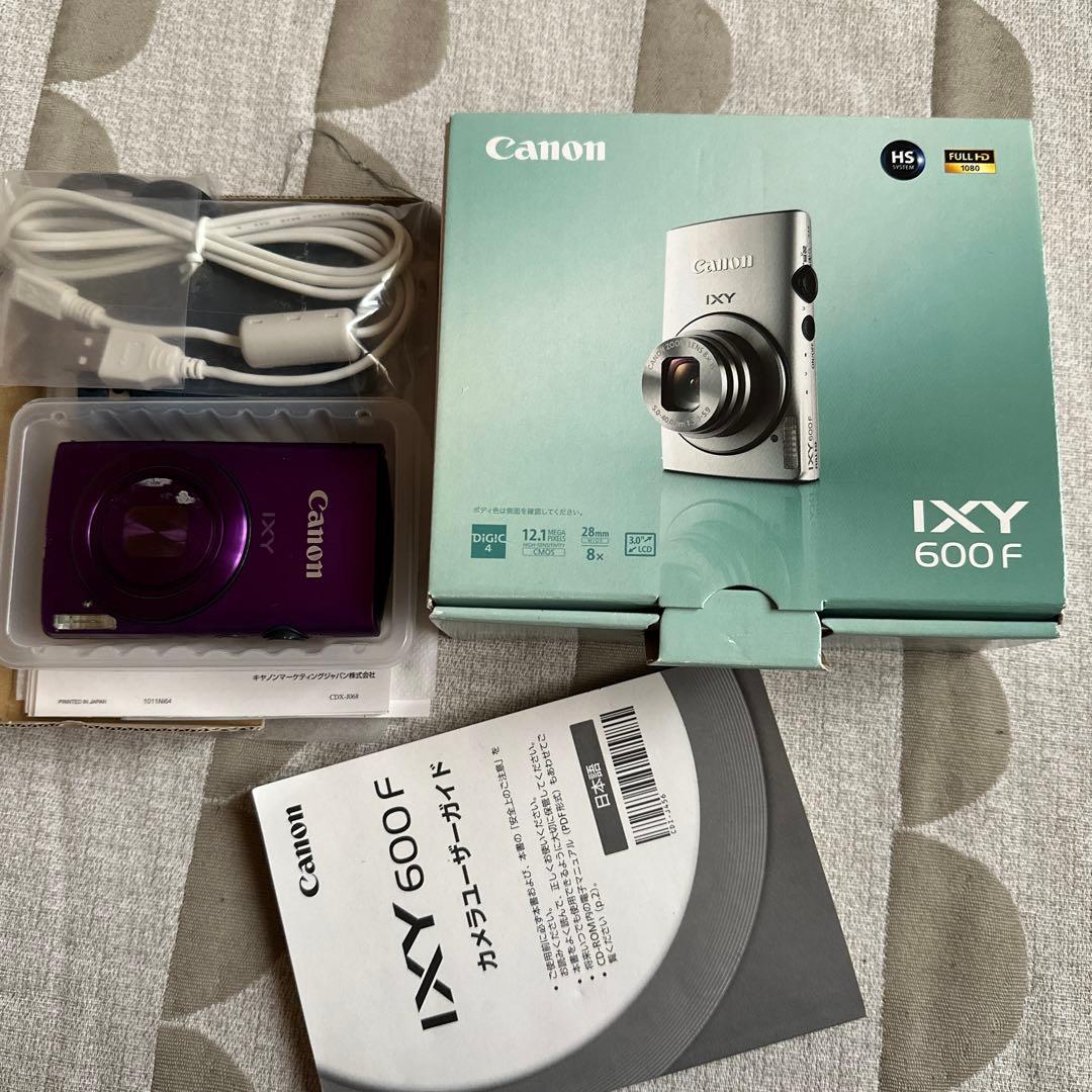 Canon IXY 600 F パープル Amazon | Canon デジタルカメラ IXY600F パープル IXY600F(PR