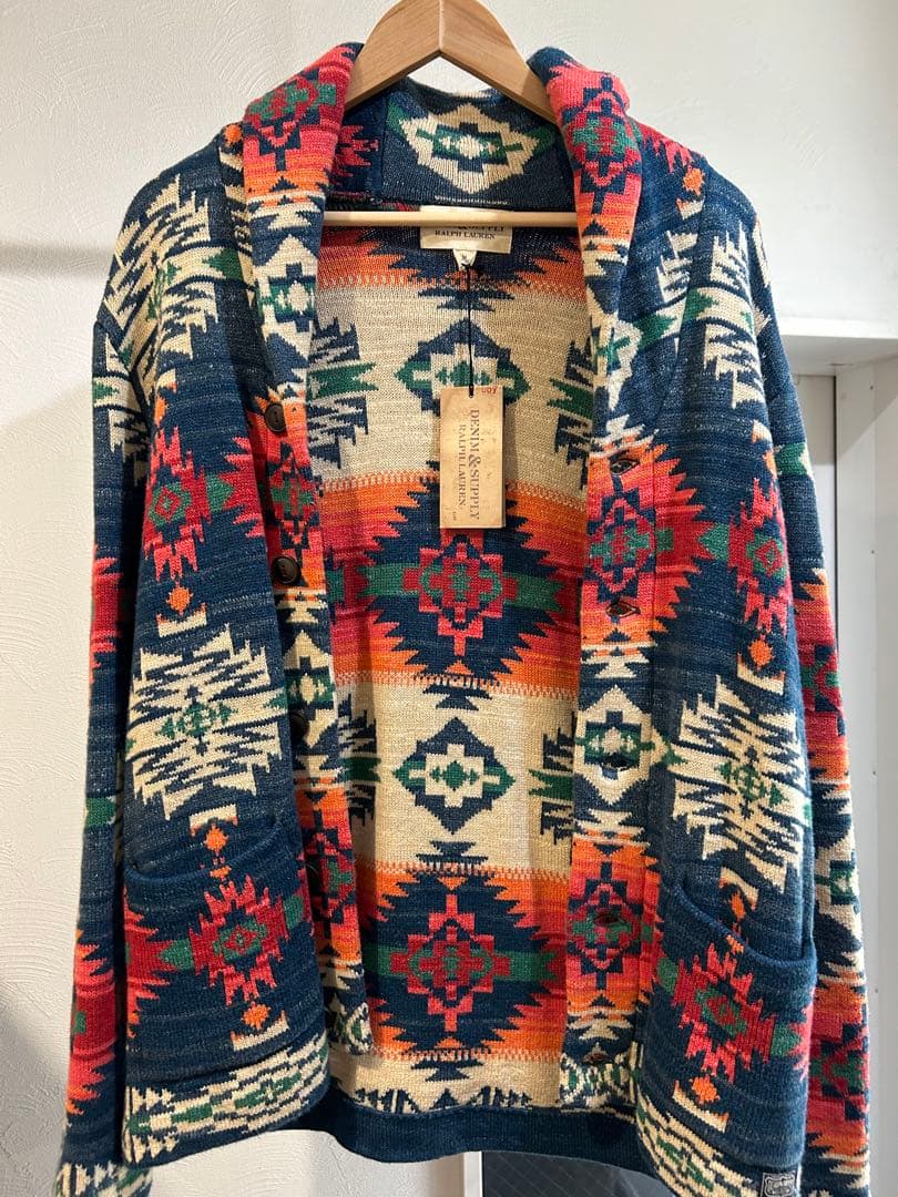 ラルフローレン　カーディガン ケーブルニット ウールカシミヤ カーディガン（カーディガン/ボレロ