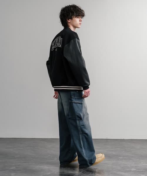 ノースフェイス　スタジャン　VARSIT バーシティー　ジャケット　メンズ　XL