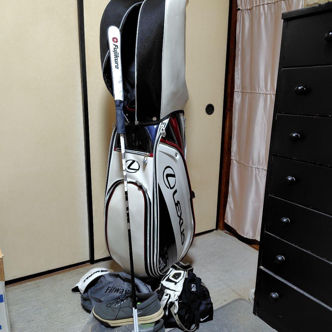 Lexus ゴルフバッグ・キャディバッグ LEXUS (レクサス) キャディバッグ ホワイト 5分割｜トレファクONLINE