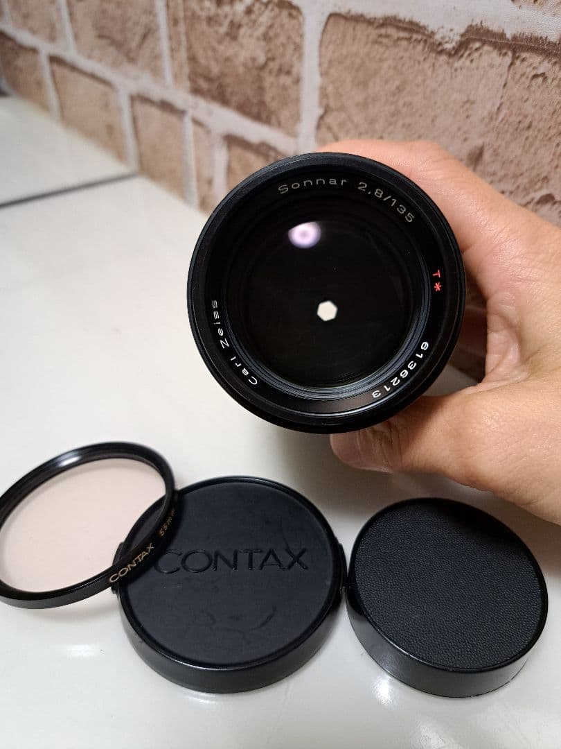 レンズ(単焦点) Contax Sonnar 135mm F2.8 CONTAX Carl Zeiss Sonnar T* 135 F2.8 AEJ ◇レビュー◇ | デジタル