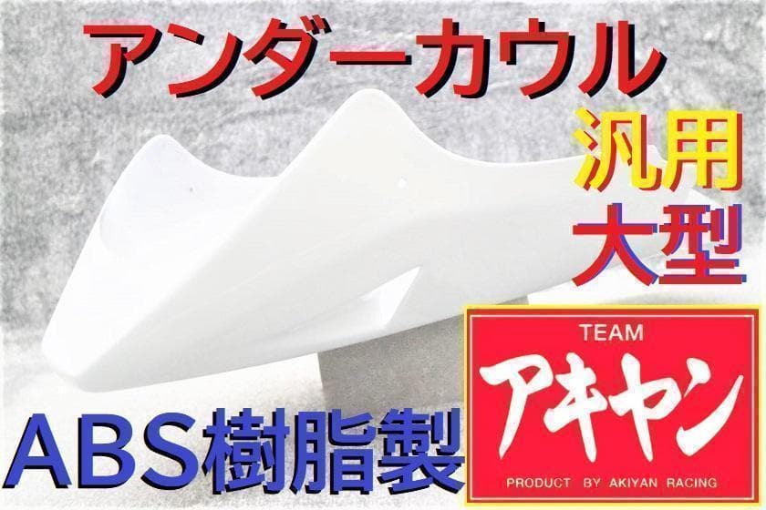 アンダーカウル　大型　白ダクト　ステー付/塗装済 ホワイト ABS大型車 等 楽天市場】アンダーカウル 大型 黒 ダクト ABS ステー付 : カスタム