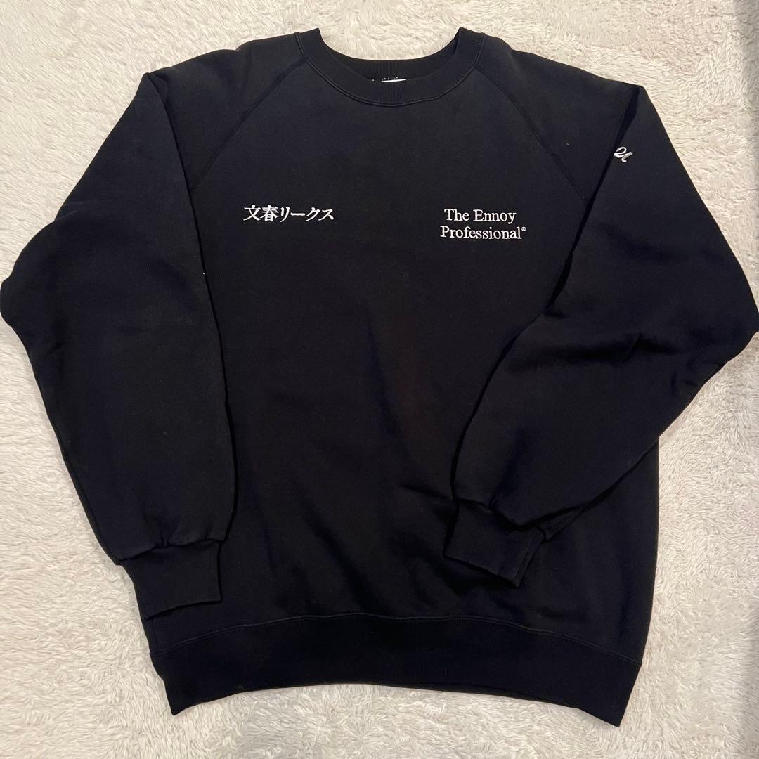 ENNOY ×文春リークススウェット (Mサイズ) - メルカリ