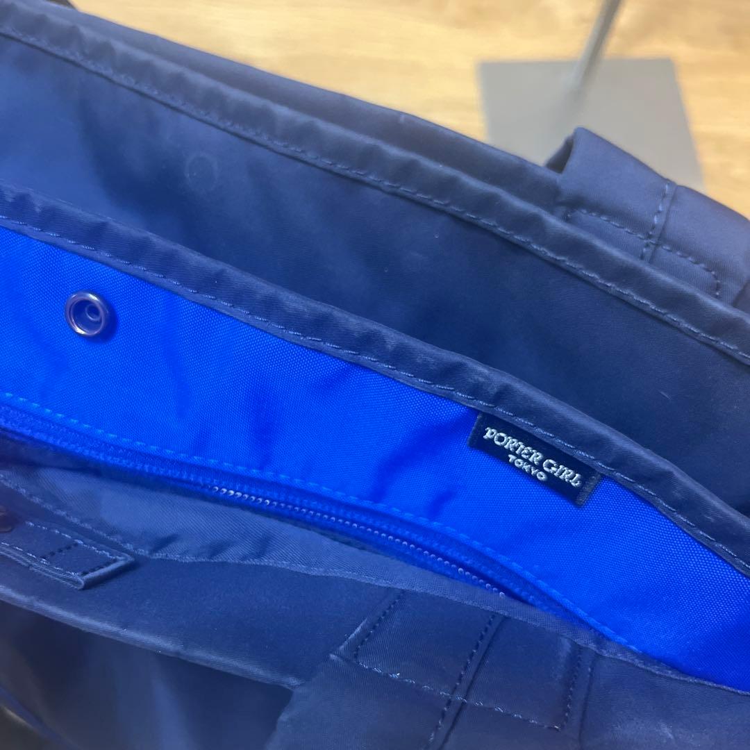 美品 完売 ポーター ガール ムース トートバッグ A4 大きめ 肩がけ