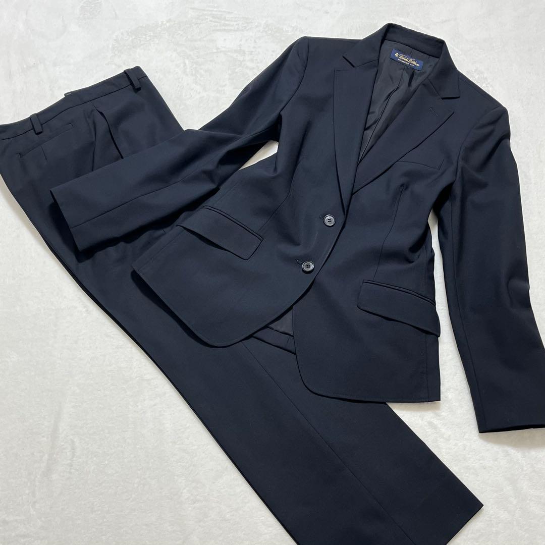 ブルックスブラザーズ パンツスーツ セットアップ ブラック 13AR 美品◇ブルックスブラザーズ スーツ セットアップ クラシック メンズ