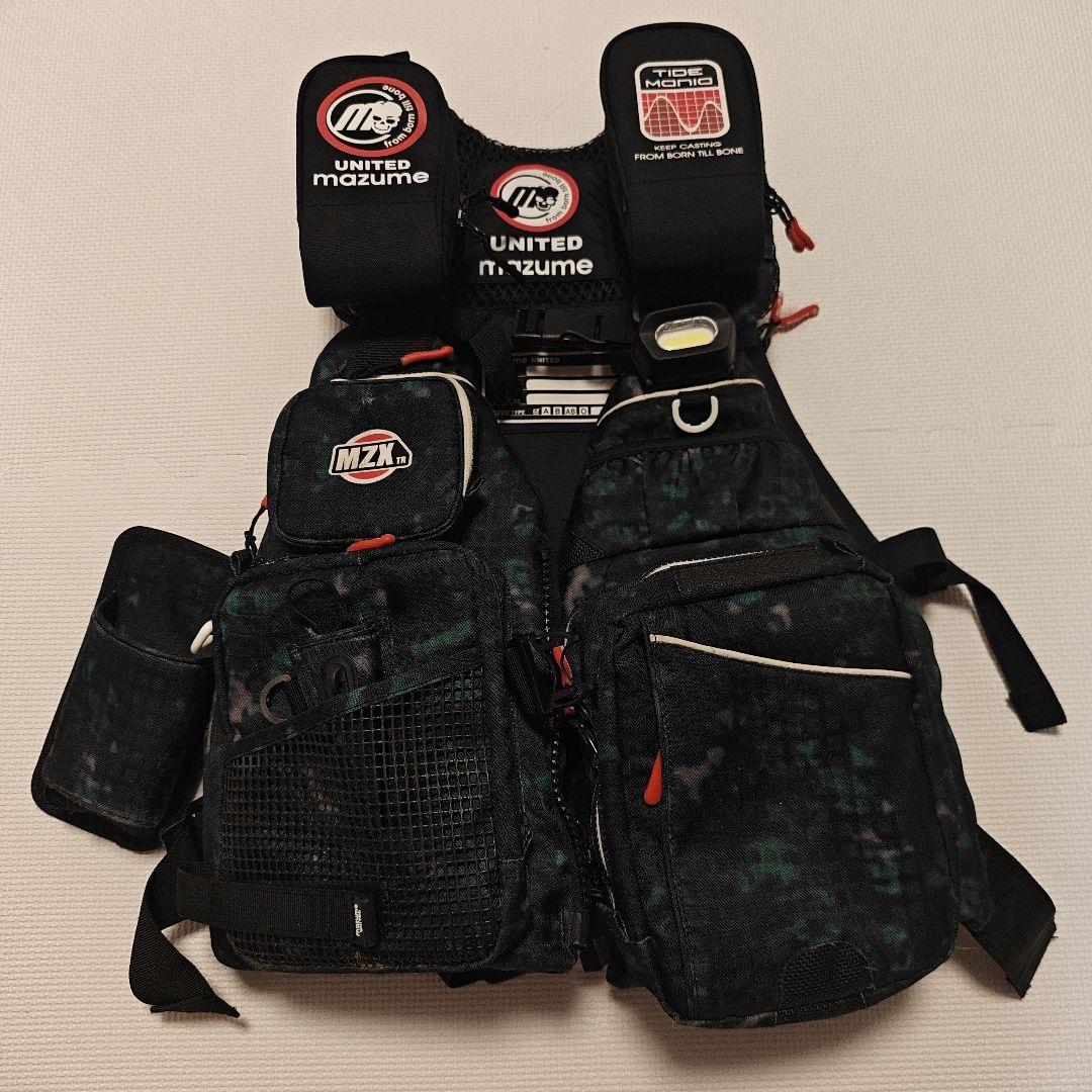 マズメ MZX タイドマニア ライフジャケット フローティングベスト Amazon | MAZUME(マズメ) MZX タイドマニアライフジャケット MZXLJ-049