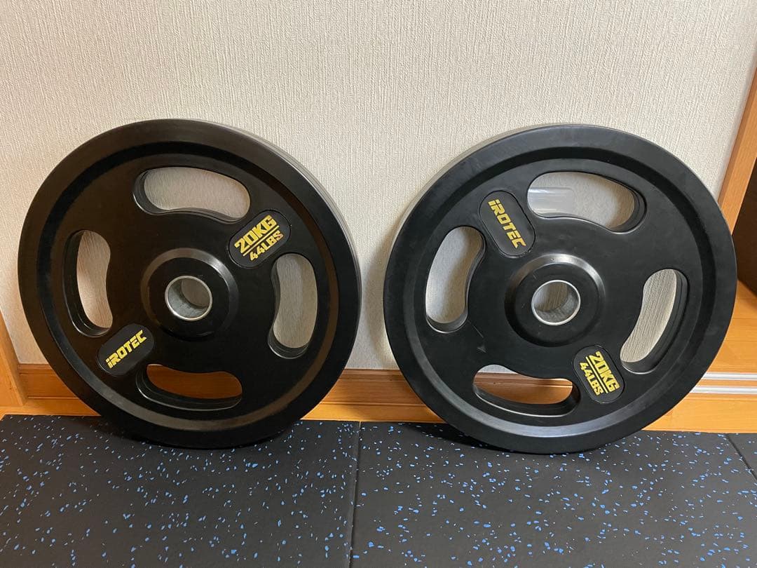 IROTEC オールラバー仕様オリンピックプレート20KG【1枚】② op12520220531.jpg