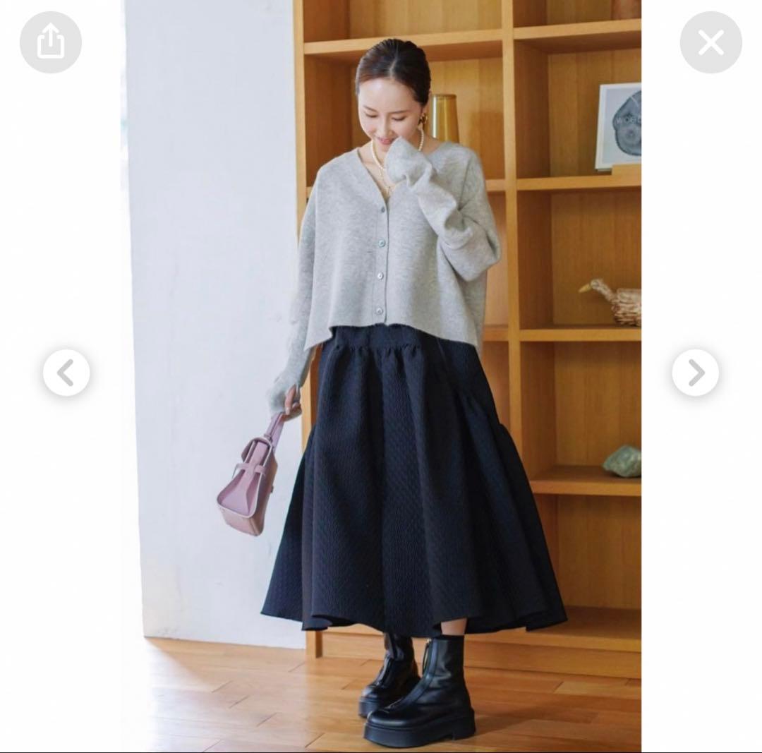 ブルレアジャガードスカート Jacquard skirt | Bluelea