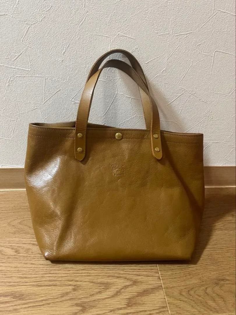 ブラウンレザートートバッグ ビジネストートバッグ メンズ 本革 レザー 鞄 16インチ NOBLE BROWN