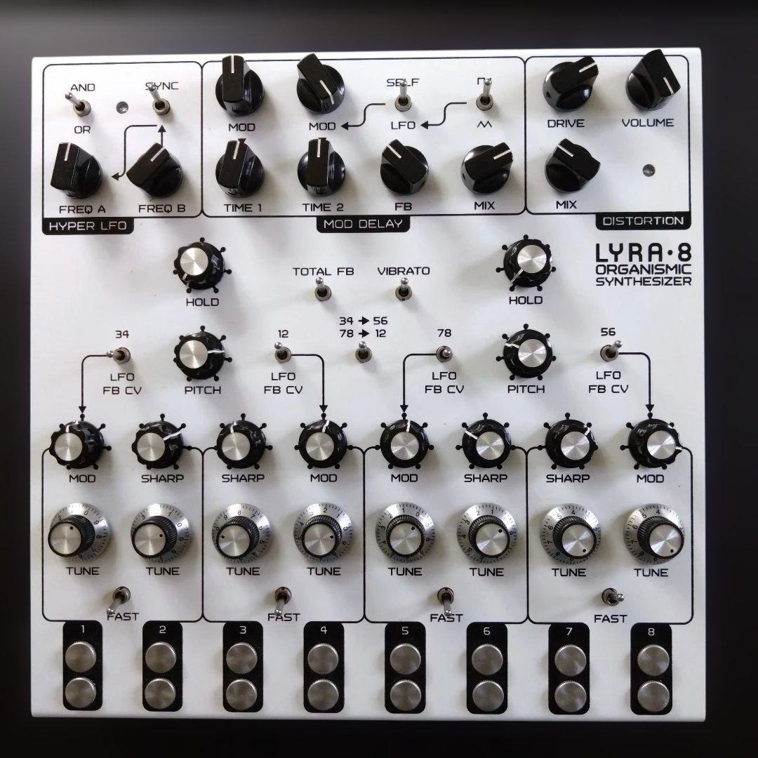 LYRA-8 オーガニックシンセサイザー SOMA laboratory Description / Lyra-8 – SOMA LABORATORY