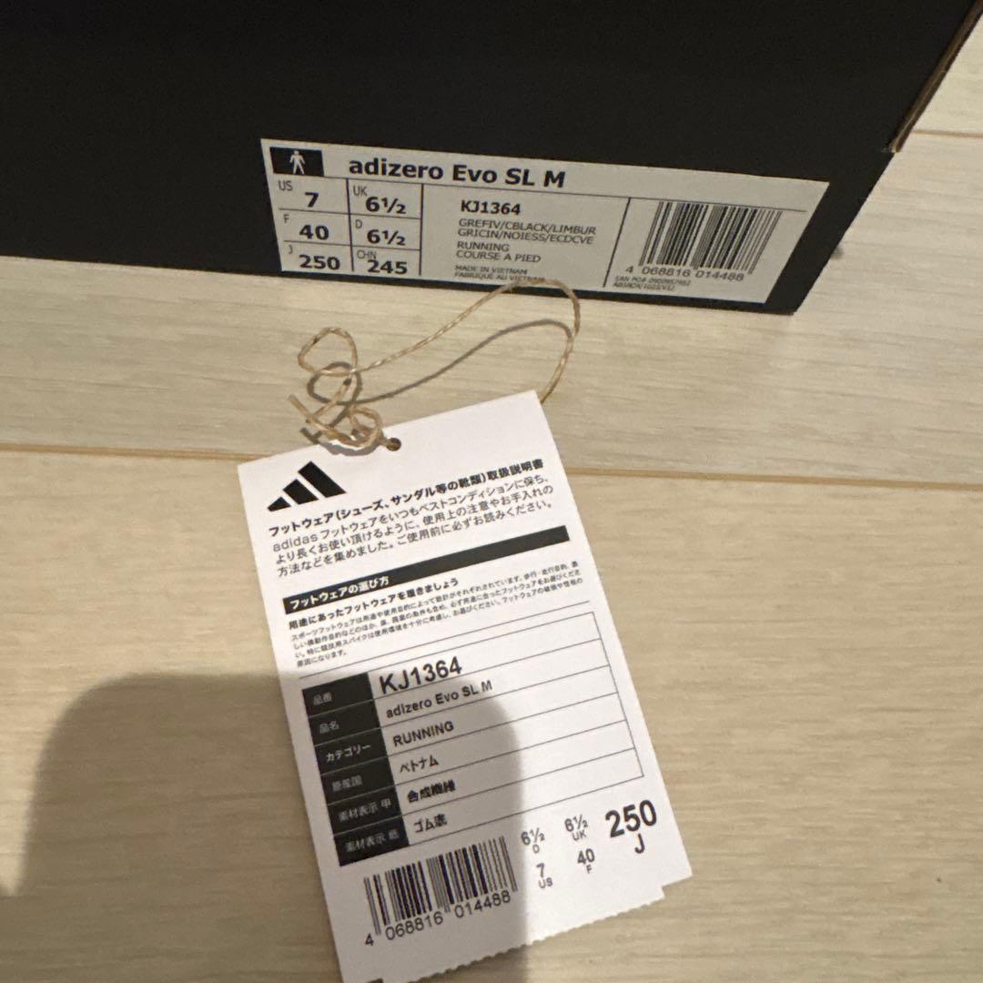 スパイク・シューズ Adizero EVO SL 25.0cm