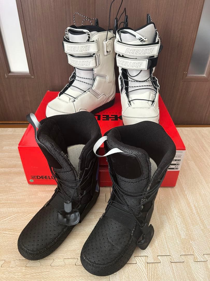 DEELUXE TEAM PRO スノーボードブーツ ホワイト Amazon | ディーラックス（DEELUXE） スノーボードブーツ 23-24 TeamID