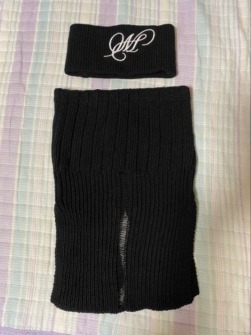 トップス melt the lady bare tops hairband set