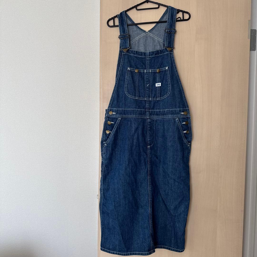 Lee デニム サロペットスカート ミモレ丈　マキシ丈M 楽天市場】【Lee公式】オーバーオールマキシスカート DUNGAREES リー