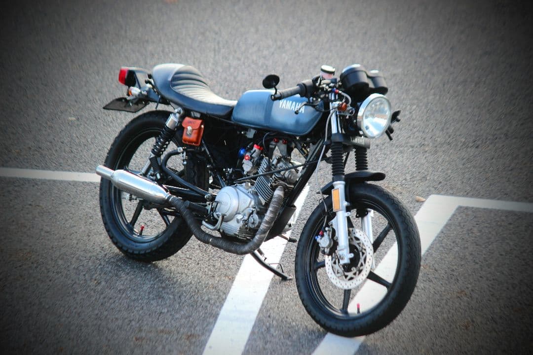 YAMAHA YB125SP キャブトンマフラー ヤマハ YB125SP エキゾーストマフラー QUIET 耐熱ブラック ORM製