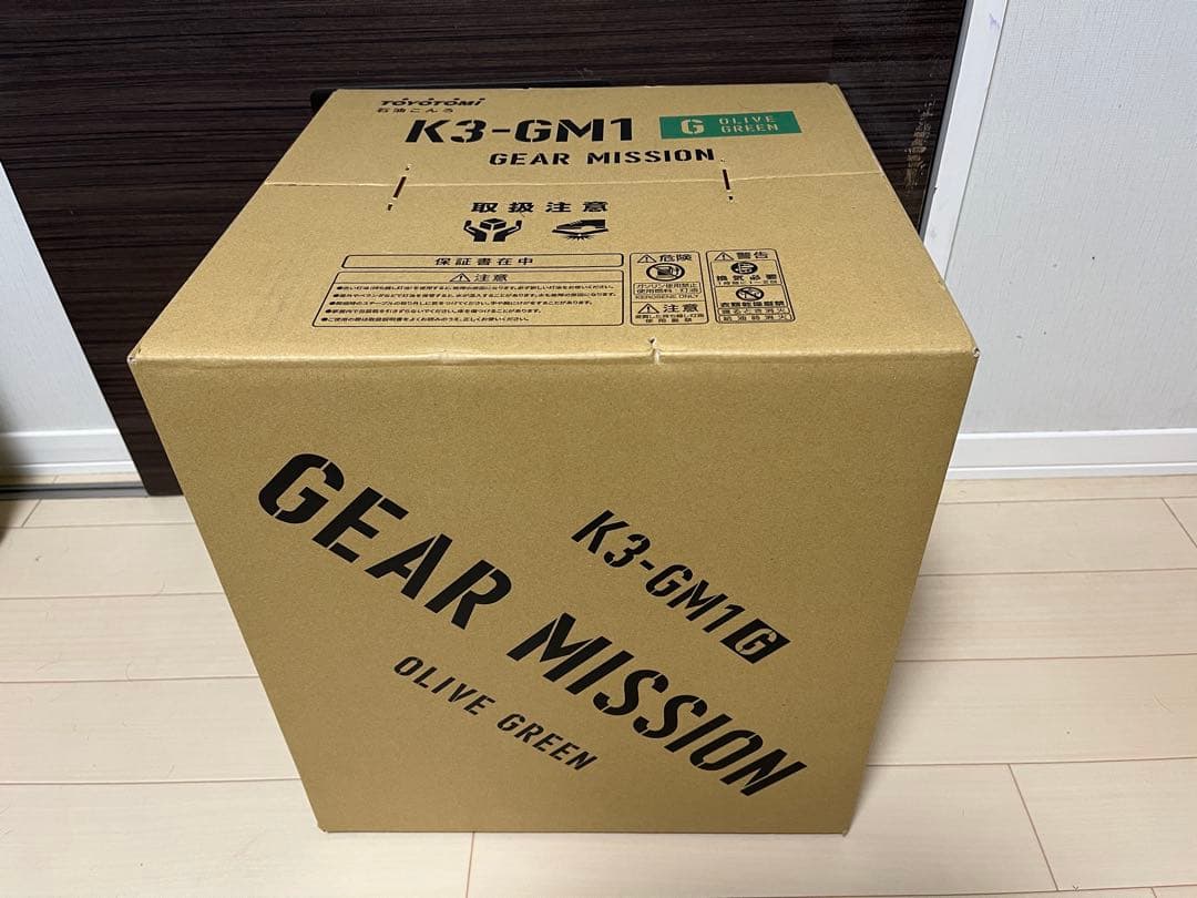 MASATO様用　トヨトミ ギアミッション　K3-GM1 オリーブグリーン GEAR MISSION「K3-GM1」追加生産決定のお知らせ | トヨトミーツ