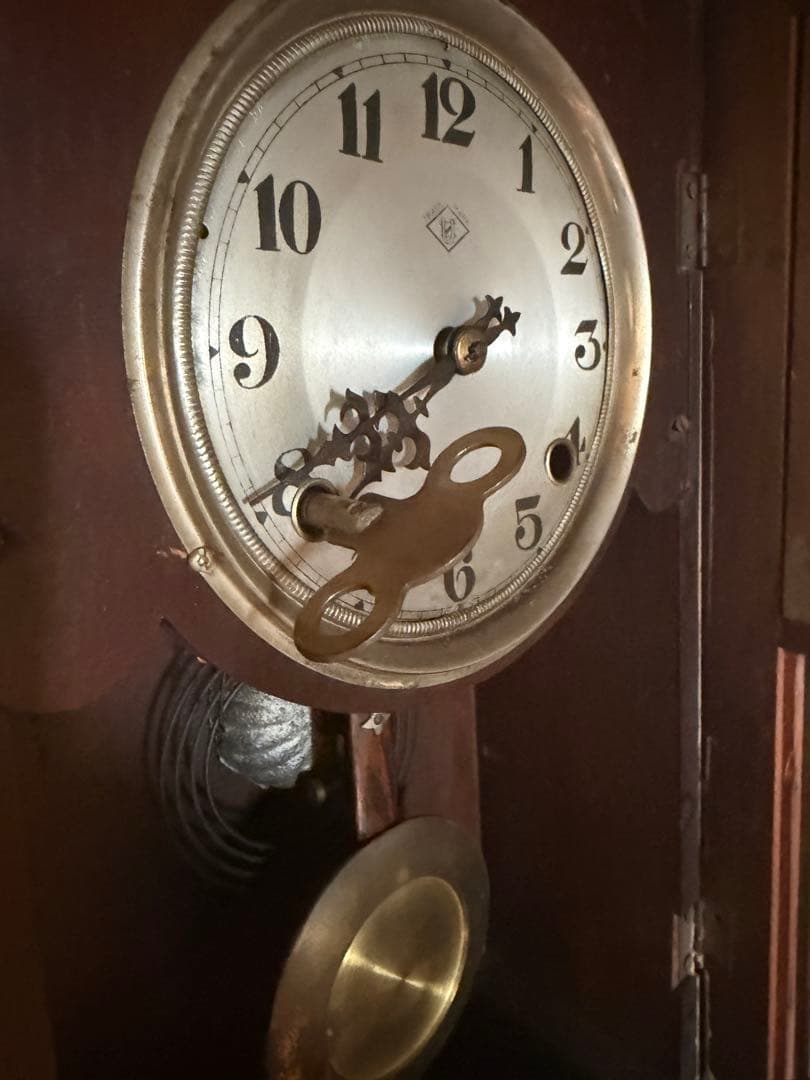 昭和大正レトロ 古時計 壁掛時計 巨匠作品 芸術美術 骨
