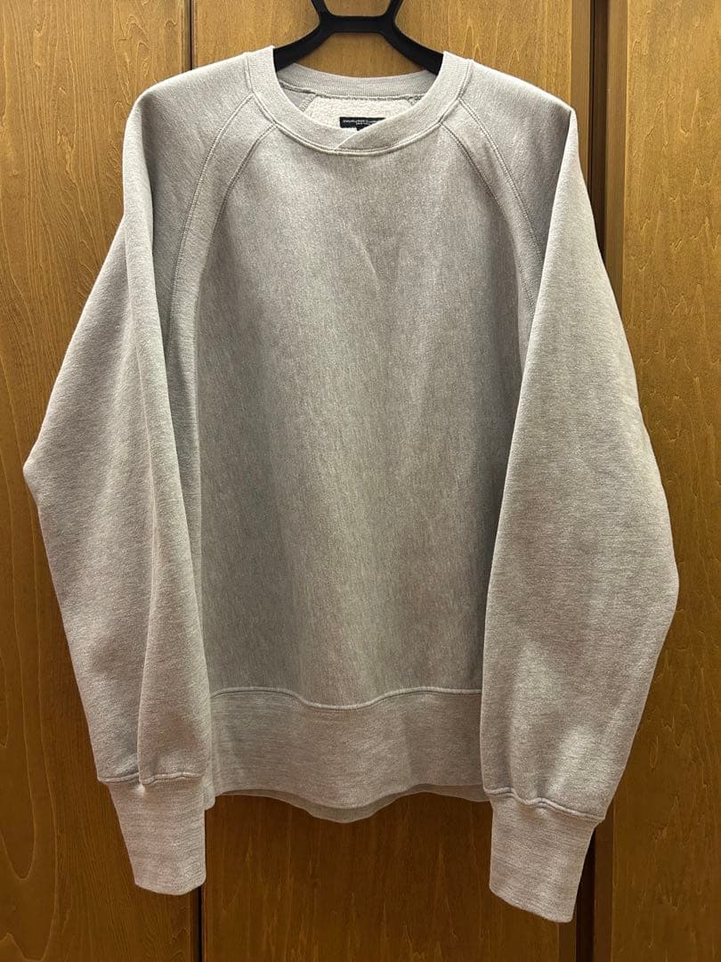 ENGINEERED GARMENTS スウェット クルーネック L グレー GU公式 | ヘビーウェイトスウェットパンツ ENGINEERED GARMENTS