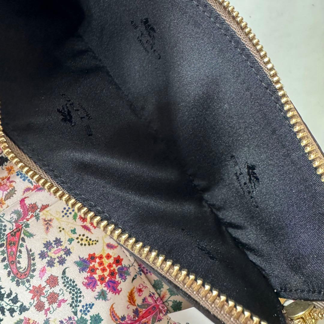 ✨未使用タグ付き✨ETRO 長財布 レザー クロコ型押し ペイズリー 付属