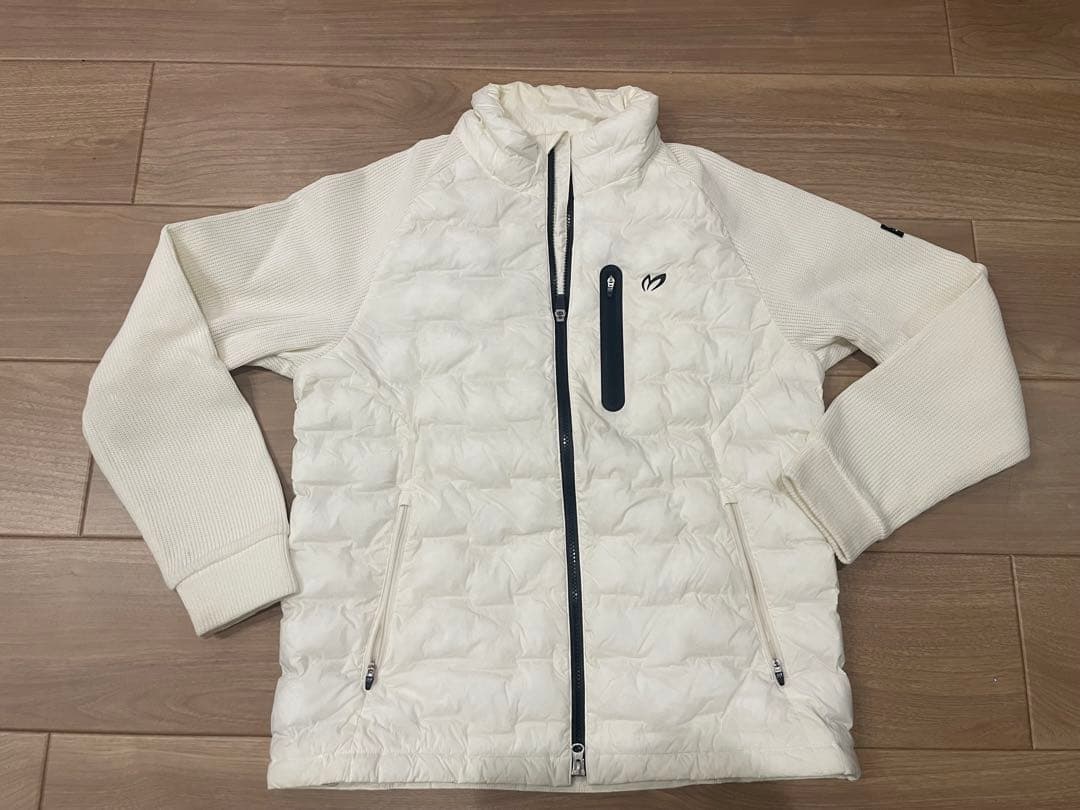 マスターバニーエディション　ホワイトダウンジャケット　サイズ5 MASTER BUNNY EDITION（マスターバニーエディション） マスターバニー