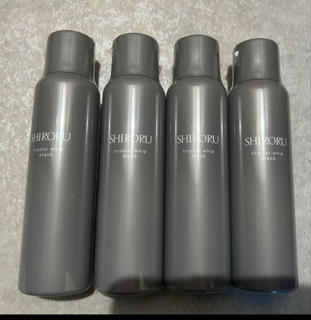 シロル　クリスタルホイップブラック4本 クリスタルホイップブラック】お試し定期コース｜SHIRORU(シロル)公式