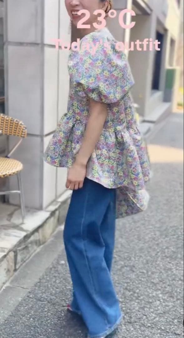 トップス TSURU By MARIKO OIKAWA 2025ss Eleonore