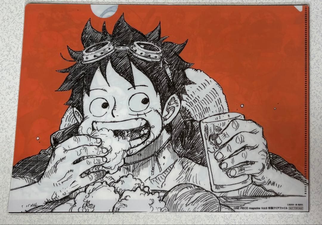 ワンピースマガジンVol.6 懸賞当選品 特製クリアファイル ONE PIECE magazine Vol 16 クリアファイル ヤマト 限定100名 当選品