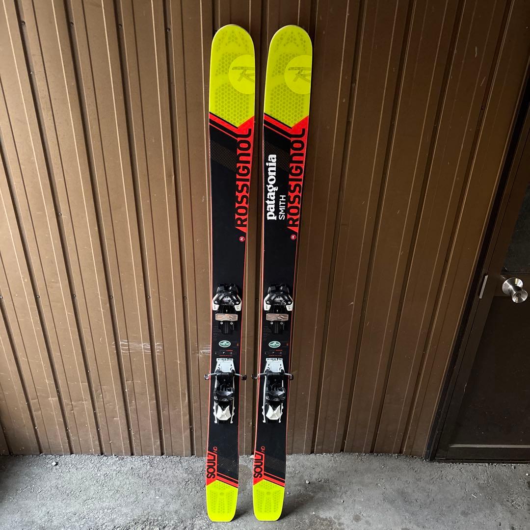 ロシニョール　SOUL 7 180cm × ロシニョール 美品 スキー板 SOUL7 180cm ファットスキー ロシニョール ROSSIGNOL