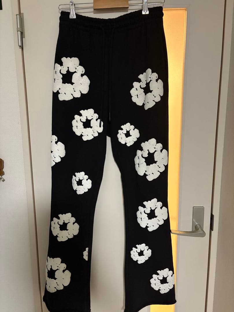 READYMADE DENIM TEARS フレアパンツ READYMADE（レディメイド） ×デニムティアーズ フラワープリント