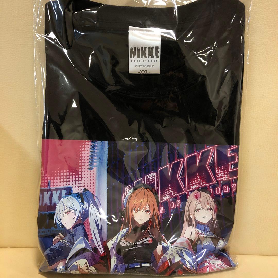 勝利の女神：NIKKE tシャツ XXL tsutaya ポップアップショップ - メルカリ