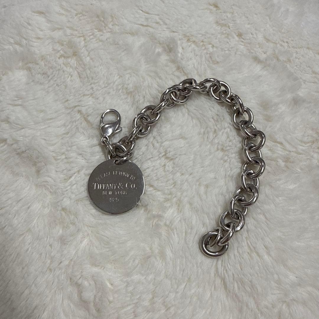 Tiffany & Co. チェーンブレスレット 925 TIFFANY&Co.（ティファニー） 925/750 ツイスト ロープチェーン