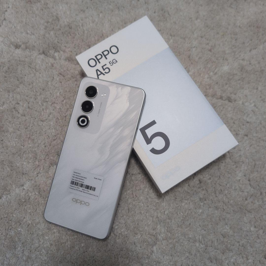 oppo a5 5g ホワイト　白ロム　新品未使用品　SIMフリー OPPO A5 5G【SIMFREE】 | スマートフォン | OPPO公式オンラインショップ