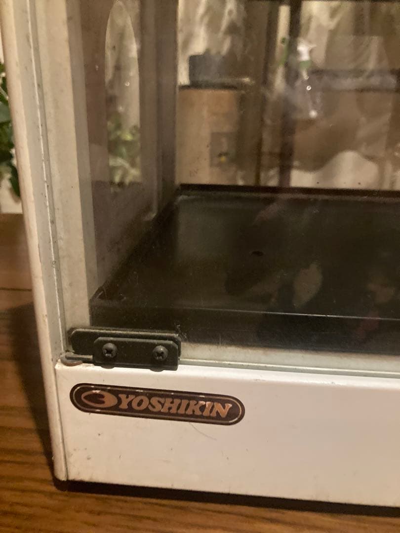 昭和レトロ ベルミコーヒー缶ウォーマー ヨシキン FW-48 前後扉 稼働品