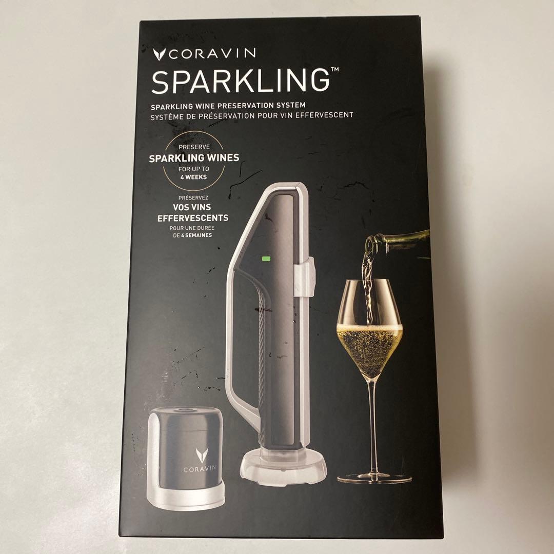 Coravin Sparkling ワイン保存システム Amazon | Coravin スパークリングワイン保存システム - ワインを4週間