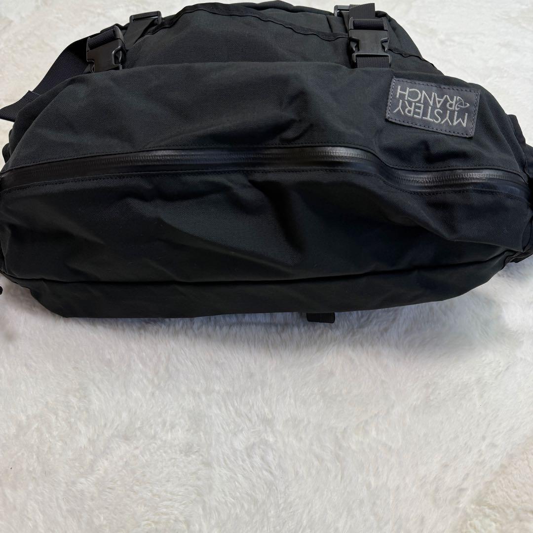 美品】ミステリーランチ アウトサイダー メッセンジャーバッグ 黒 2way