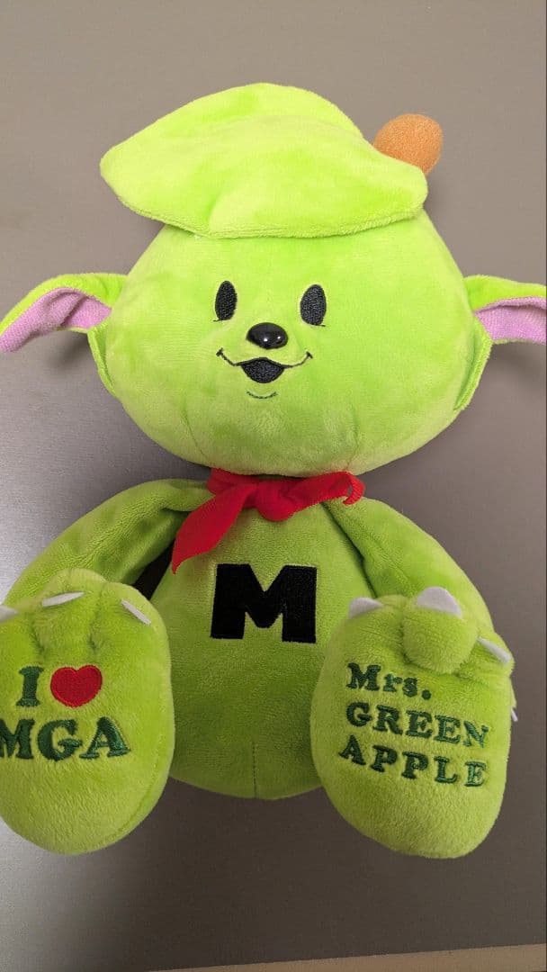 Mr. GREEN APPLE メメルぬいぐるみ＆ゼンジンBOX封入フォトカード Mrs GREEN APPLE メメル（ぬいぐるみ）＋おまけ藤澤涼架 フィギュア
