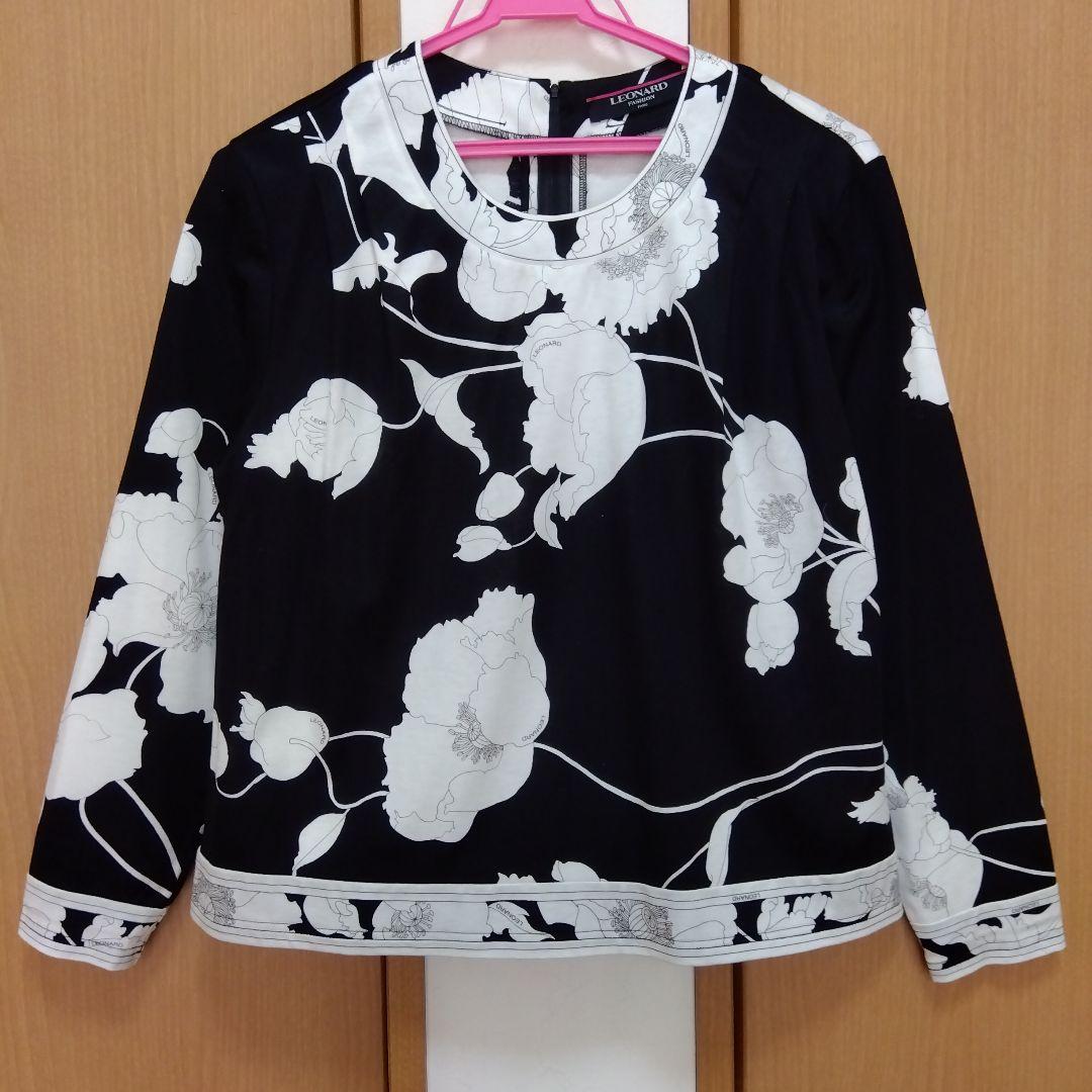 よう さま 専用です★レオナール LEONARD 素敵なカットソー 肩タック L よう さま 専用です☆レオナール LEONARD 素敵なカットソー 肩タック L