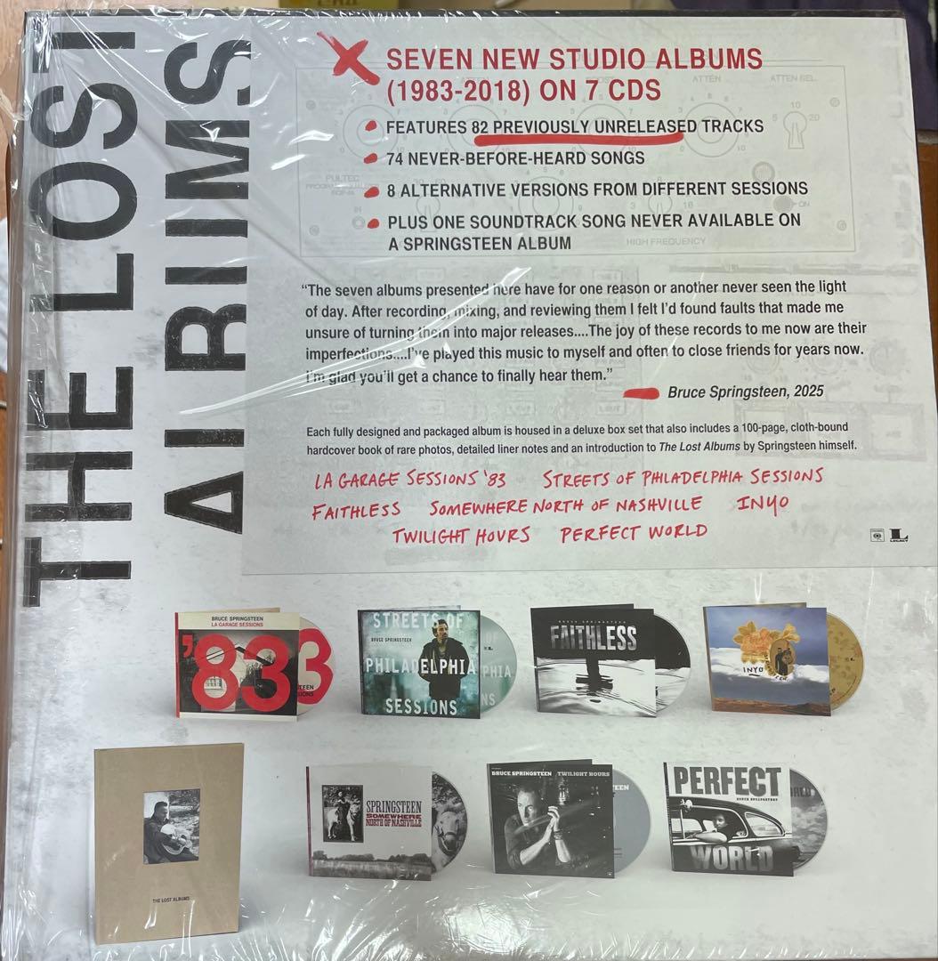 洋楽 The Lost Album 7CD Bruce Springsteen
