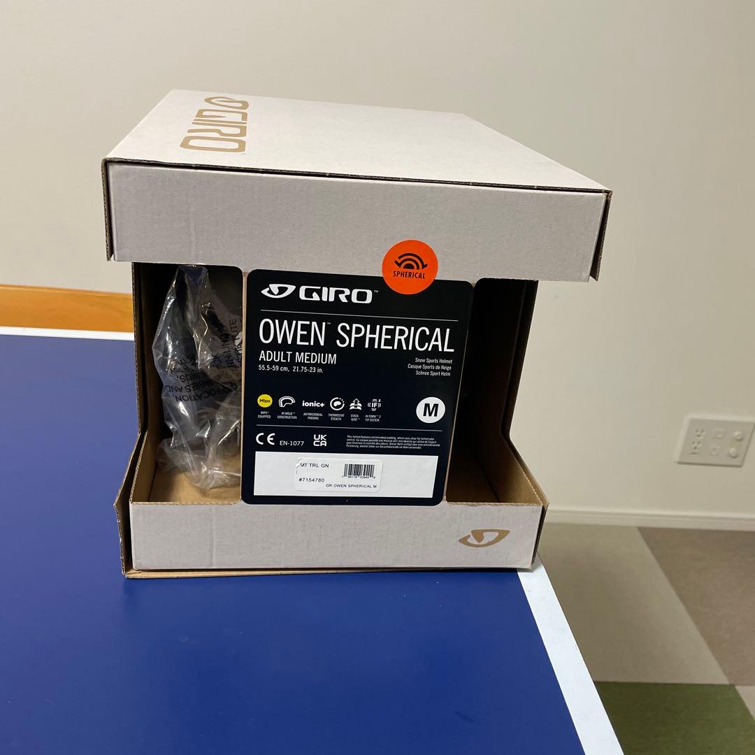 GIRO OWEN ヘルメット Mサイズ グリーン新品 GIRO OFFICIAL SITE -OWEN SPHERICAL-