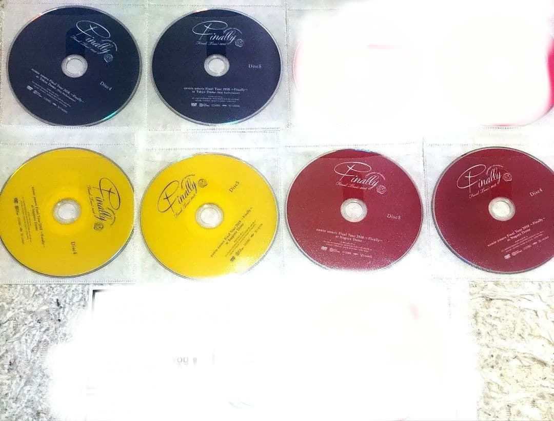 安室奈美恵Finally特典会場別DVD セット 安室奈美恵 Final Tour 2018 -Finally- DVD5枚セット - メルカリ