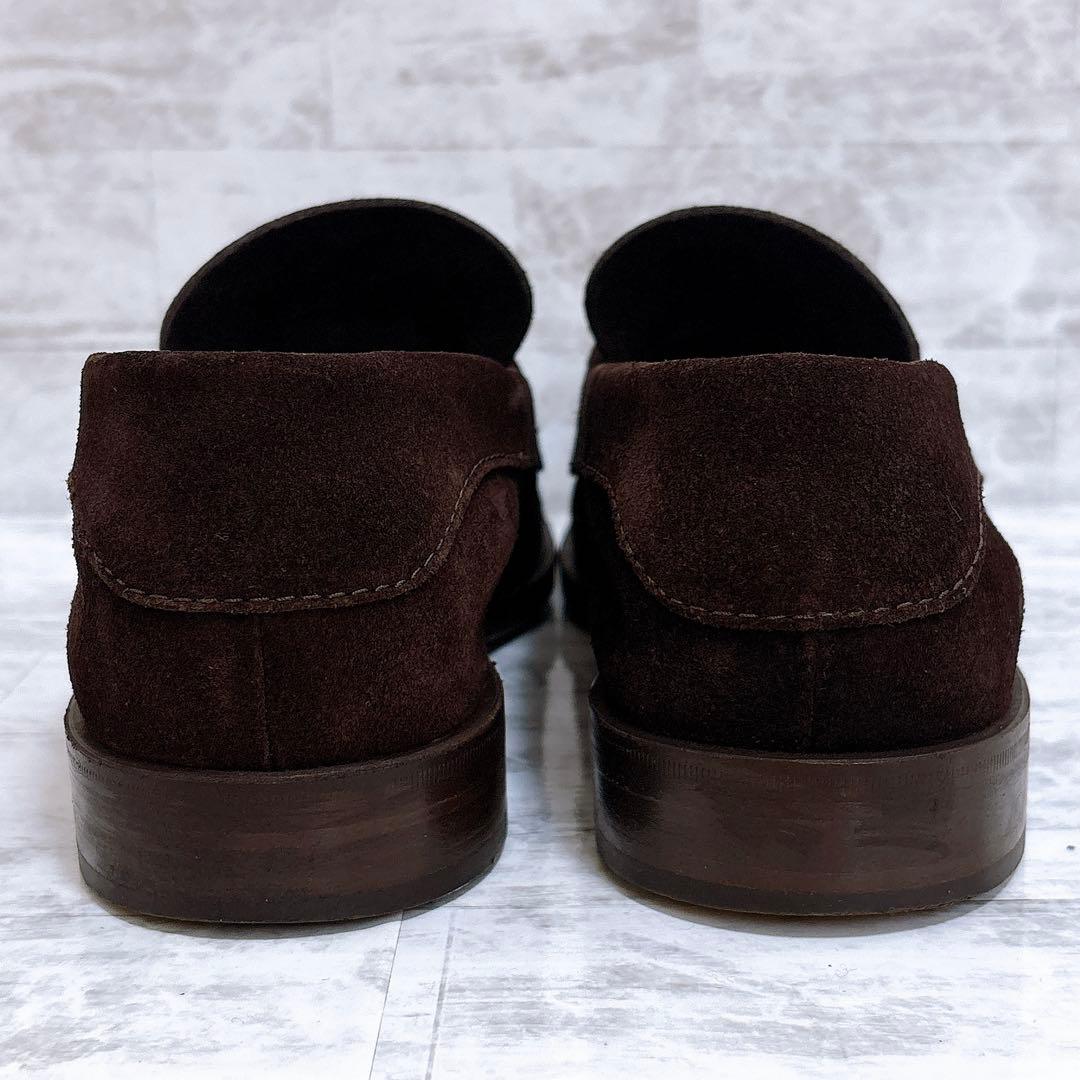 美品✨GUCCI ビットローファー スエード ゴールド金具 26.5cm 茶