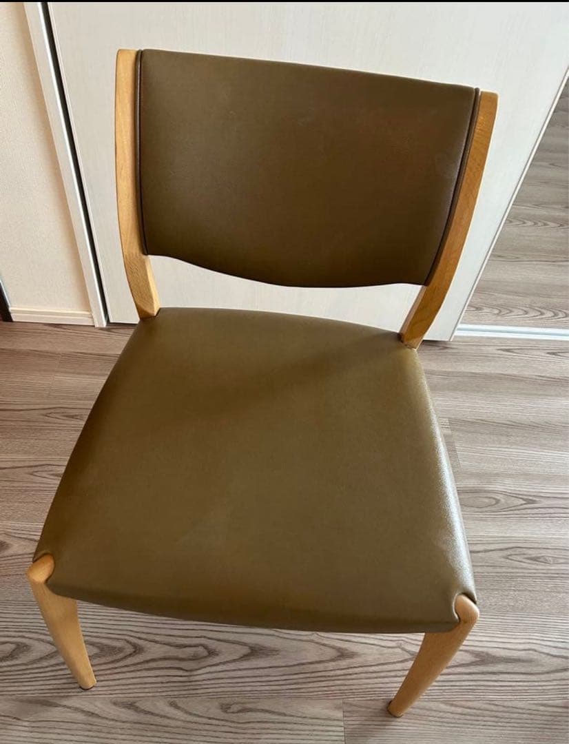 【ohnumaky123】浜本工芸製ダイニングチェア1脚 浜本工芸 ダイニングチェア 無垢 北欧 肘無し アームレスチェア イス