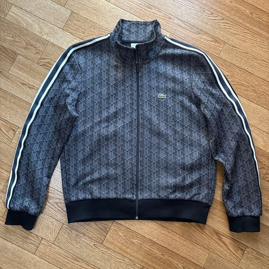 LACOSTE ラコステ トラックジャケット　ブラック　最終値下げ LACOSTE（ラコステ） ブルゾン アウター ベーシックトラックジャケット