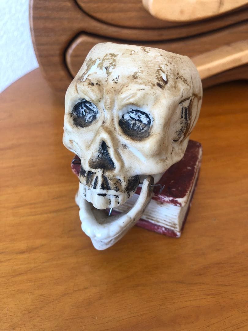 ビンテージ　50s スカル　髑髏　骸骨　ネイバーフッド　ミッドセンチュリー NEIGHBORHOOD ネイバーフッド 19A/W BOOZE DUAL SKULL/CE-INCENSE