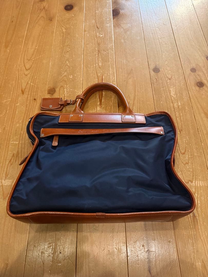 フェリージ ビジネスバッグ 8637/2 ネイビー レザー フェリージ ビジネスバッグ レザー ナイロン 8637/2 - メルカリ