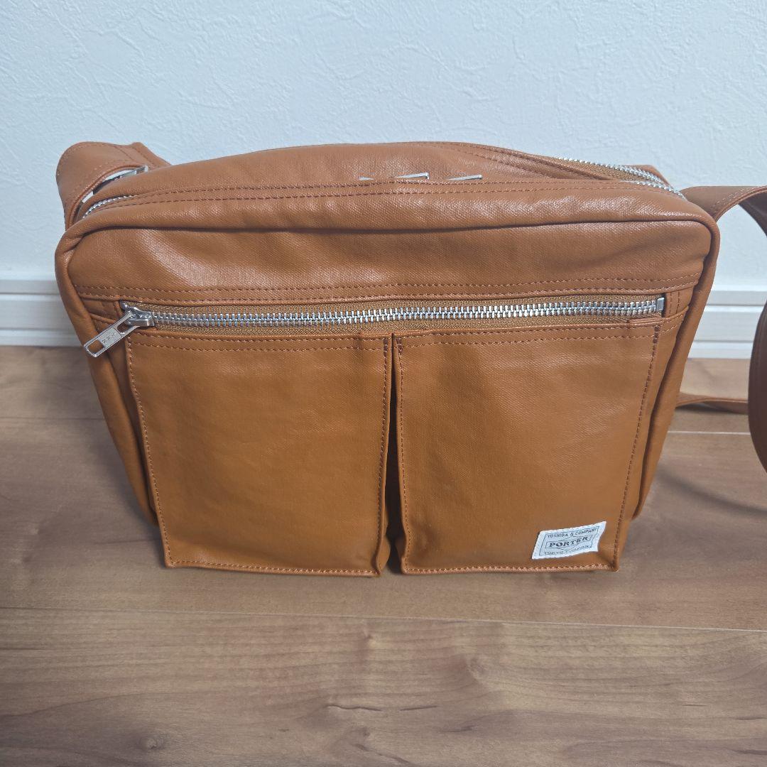 PORTERブラウンレザーショルダーバッグ 楽天市場】【バッグ】PORTER ポーター ショルダーバッグ 斜め掛け