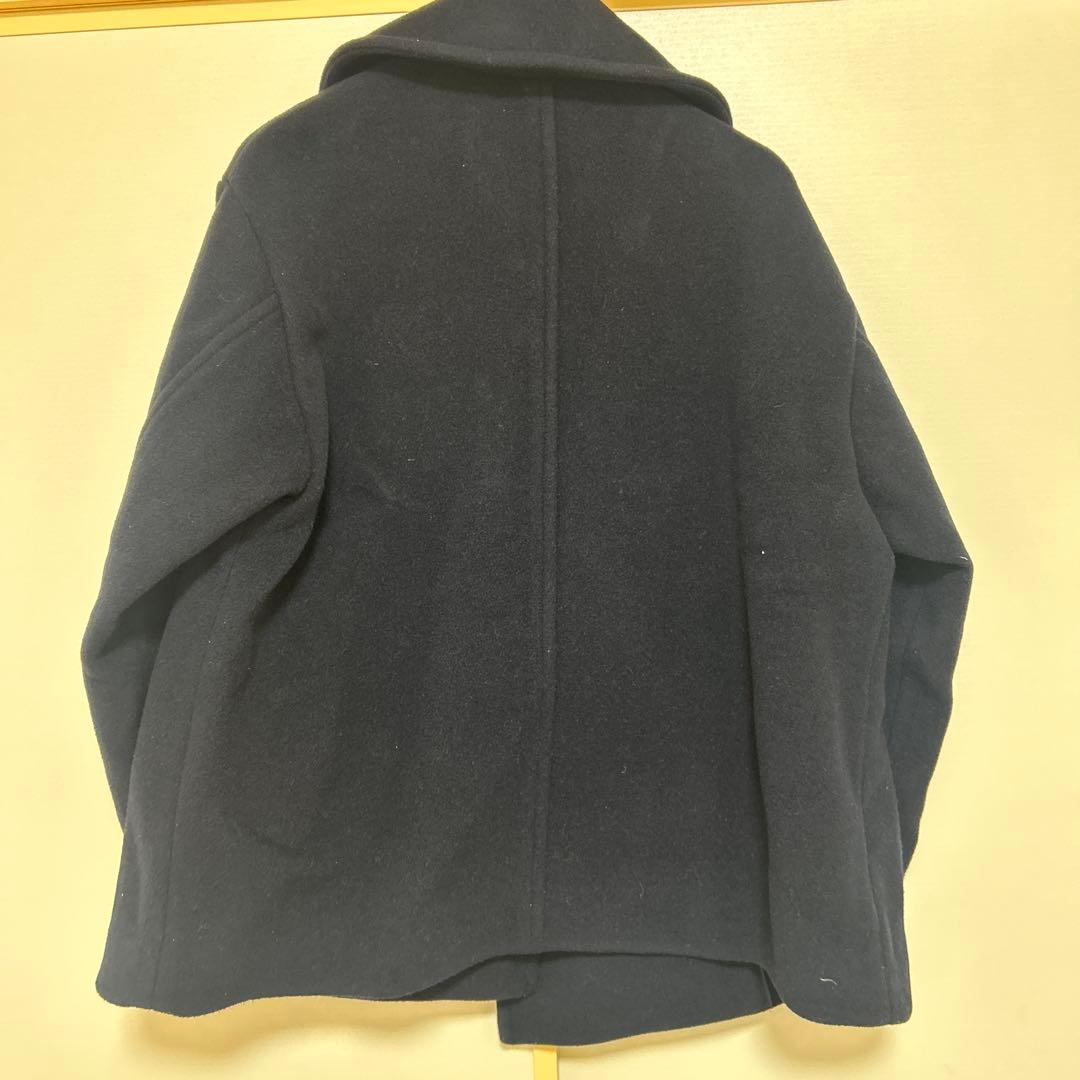 ピーコート SHIPS any: カシミヤミックス テーラードショート　ネイビー