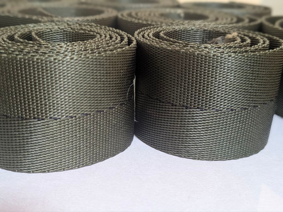 米軍払下げ☆ミリタリー☆ナイロンテープ　ウェビングテープ☆デッドストック品 MILITARY（ミリタリー） 実物 新品 デッドストック 米軍 MCCEB